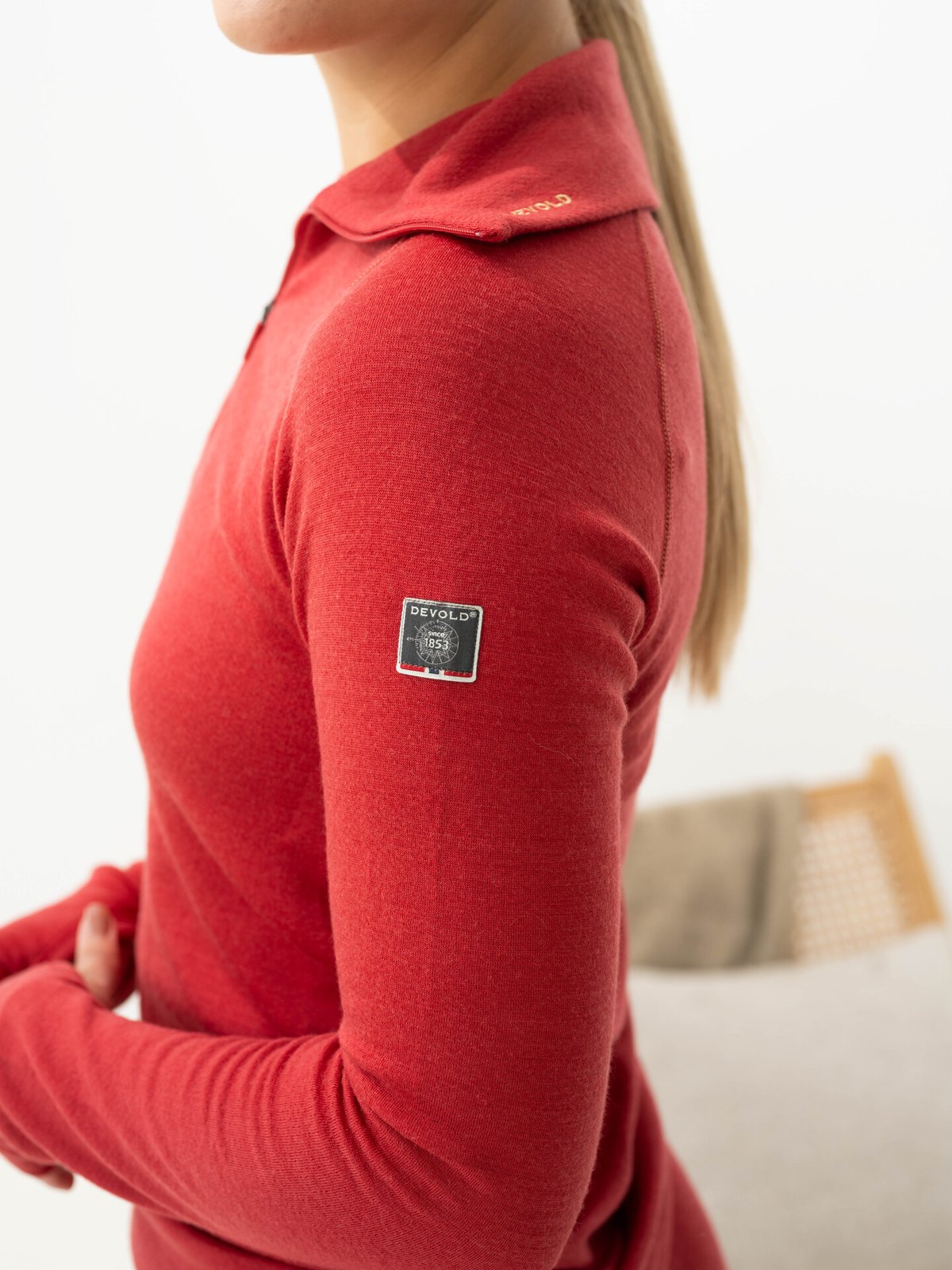 Devold Expedition Merino 235 Zip Neck Woman Beauty