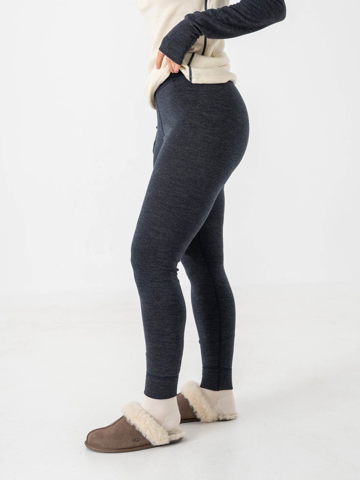 Devold Expedition Merino Silk Longs Woman Ink