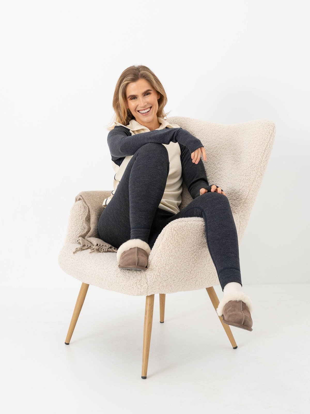 Devold Expedition Merino Silk Longs Woman Ink