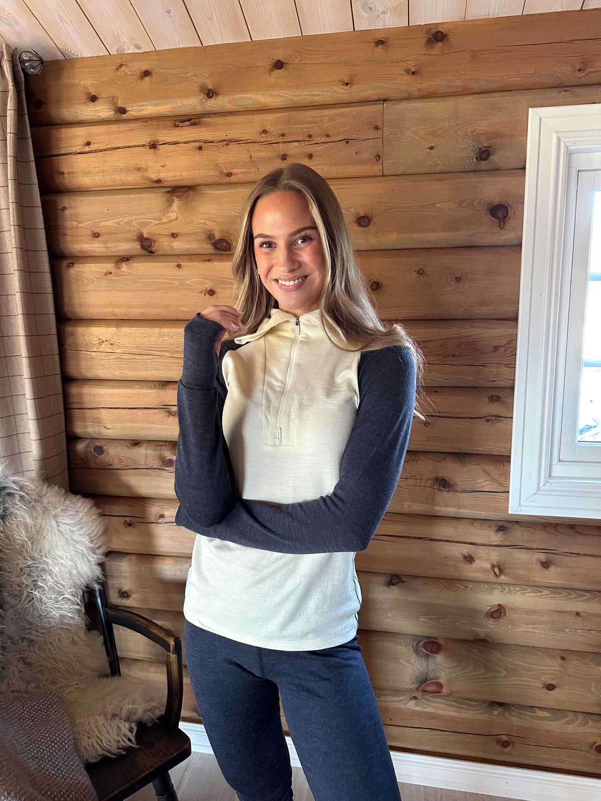 Devold Expedition Merino Silk Zip Woman 284C