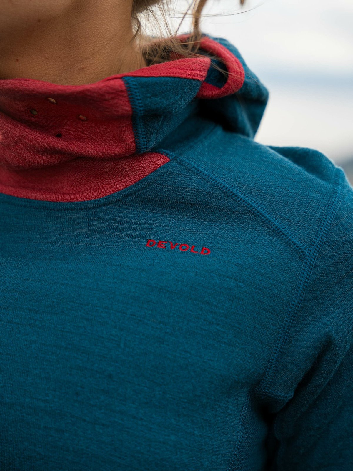 Devold Expedition Arctic Pro Hoodie Blå