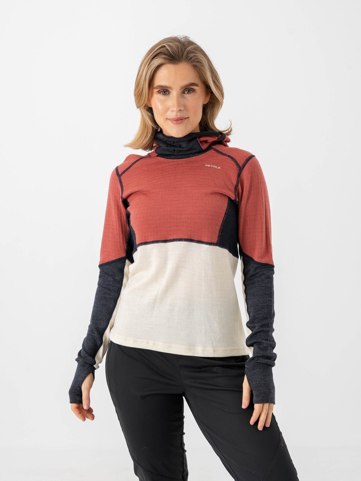 Devold Expedition Arctic Pro Hoodie Woman Marsala