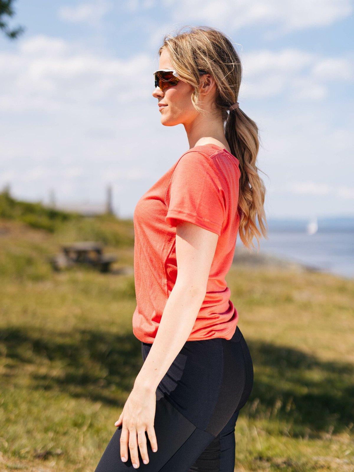 Devold Eika Tee Oransje