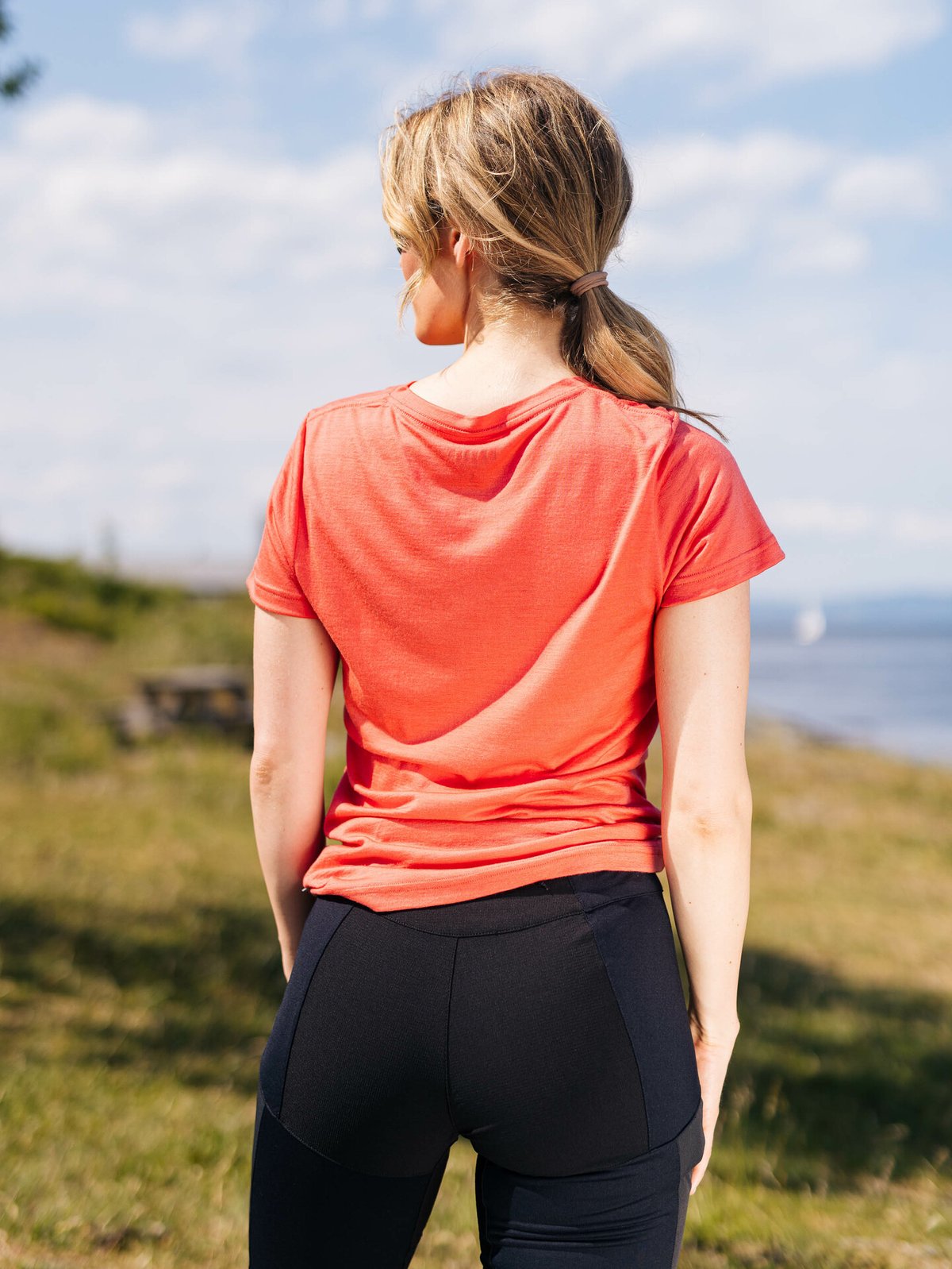 Devold Eika Tee Oransje