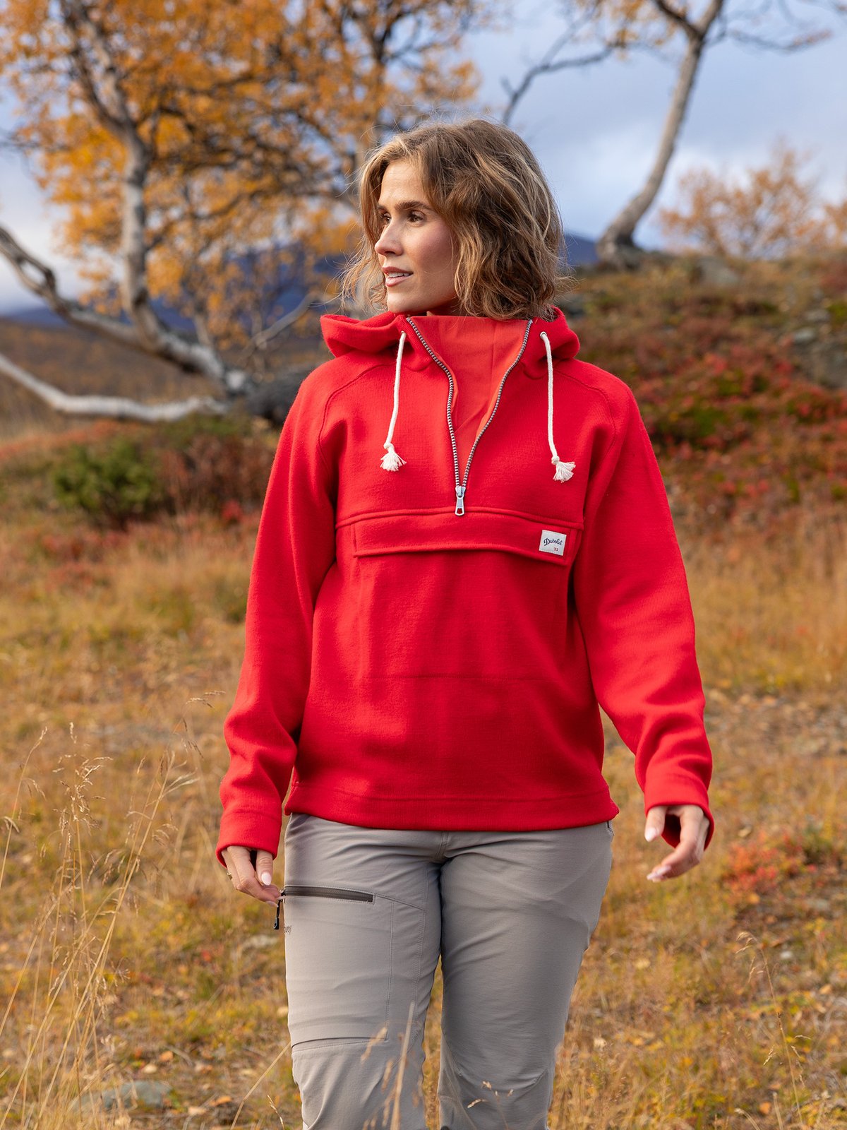 Devold Archive Anorak English Red