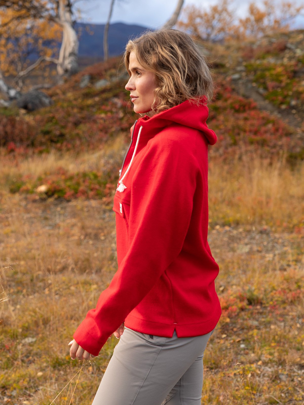 Devold Archive Anorak English Red