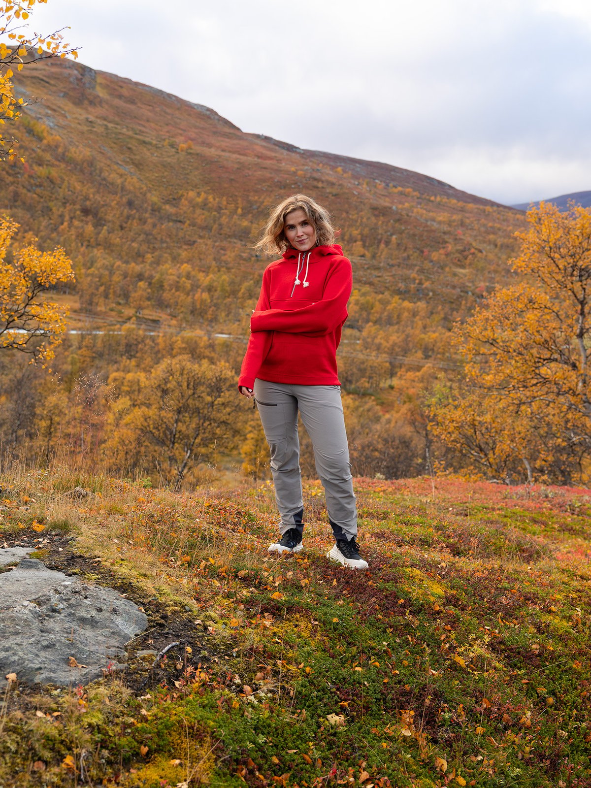 Devold Archive Anorak English Red