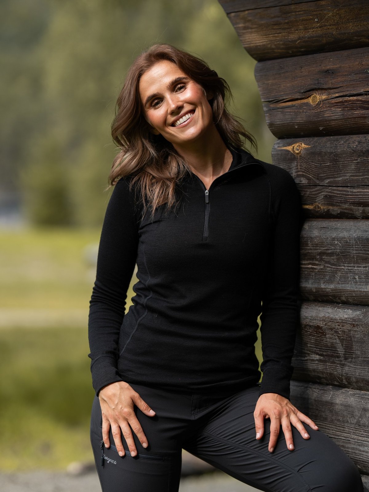 Devold Duo Active Merino 205 Zip Neck Woman Black