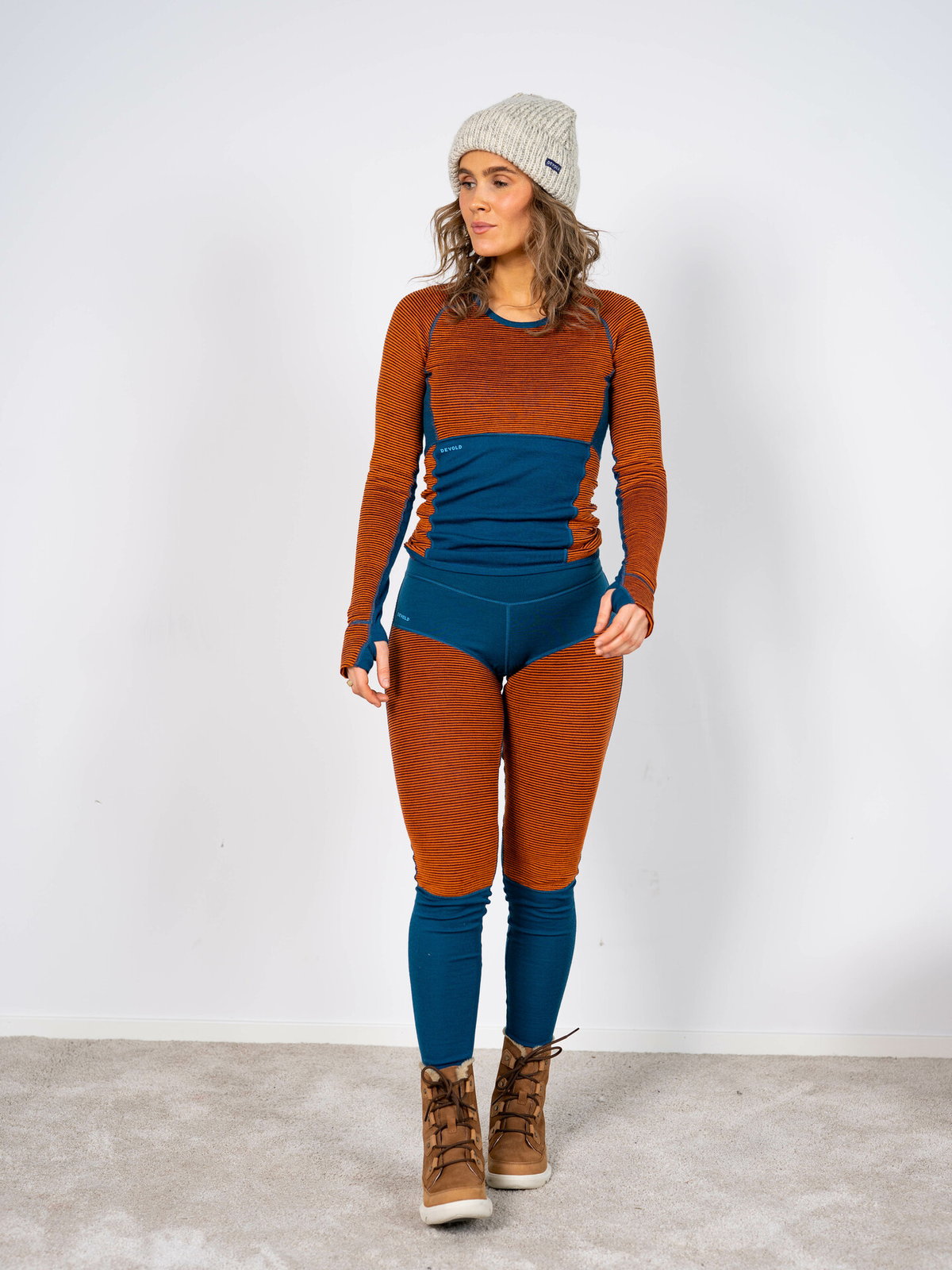 Devold Tuvegga Sport Air Woman Long Johns Flame