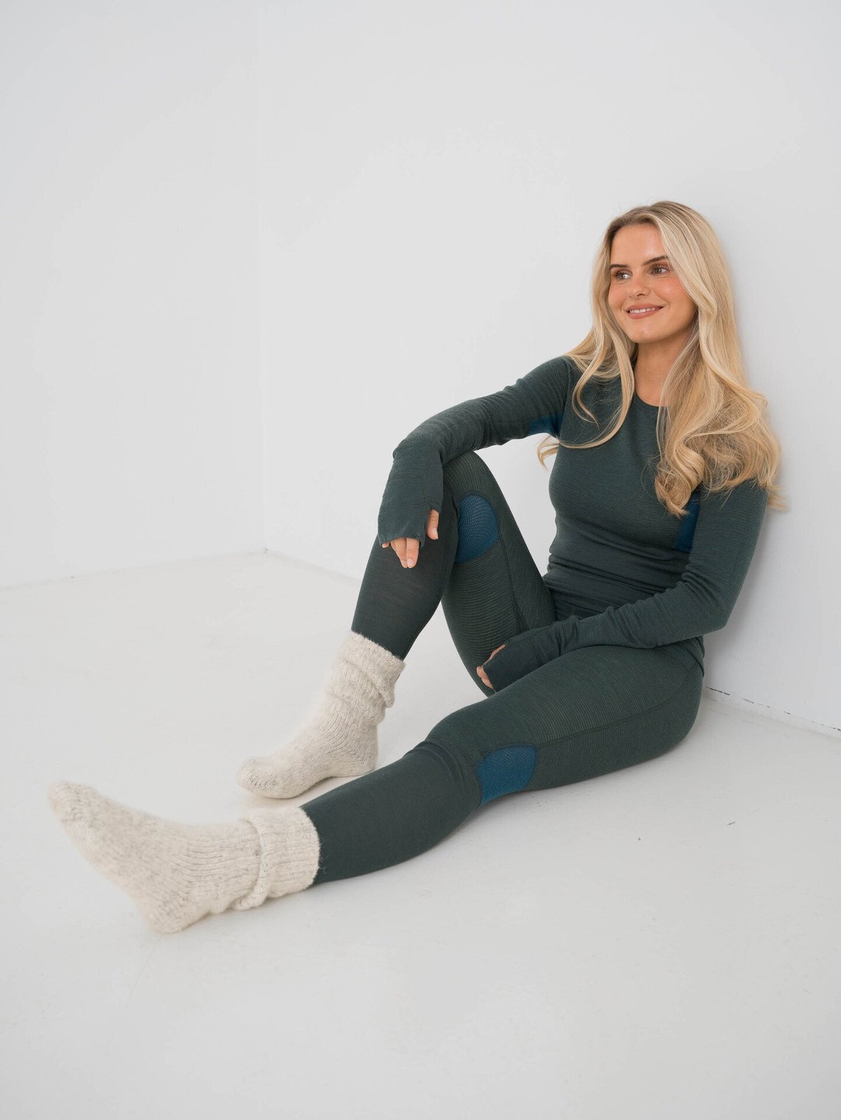 Devold Tuvegga Sport Air Woman Long Johns Grønn