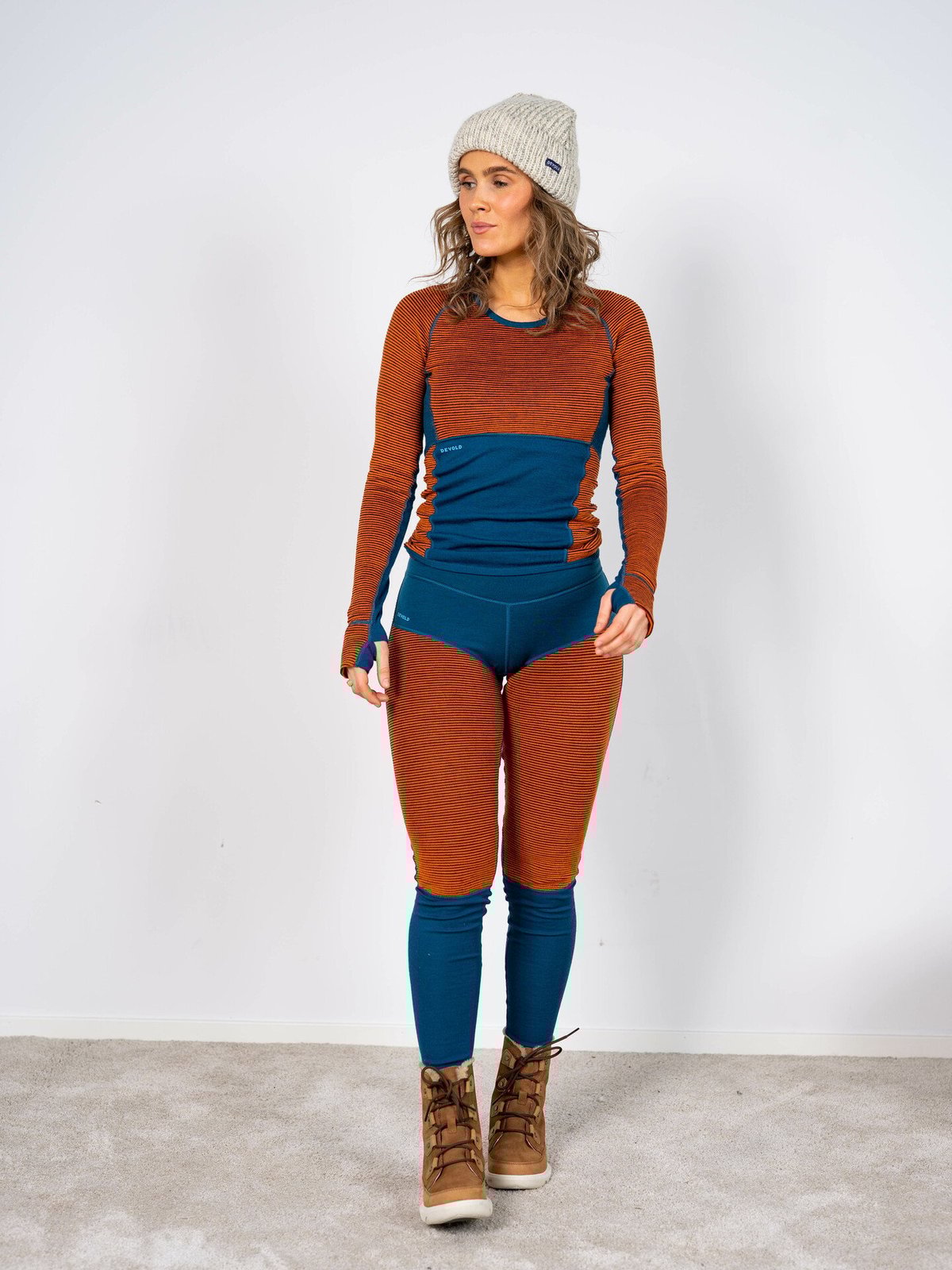 Devold Tuvegga Sport Air Woman Shirt Flame