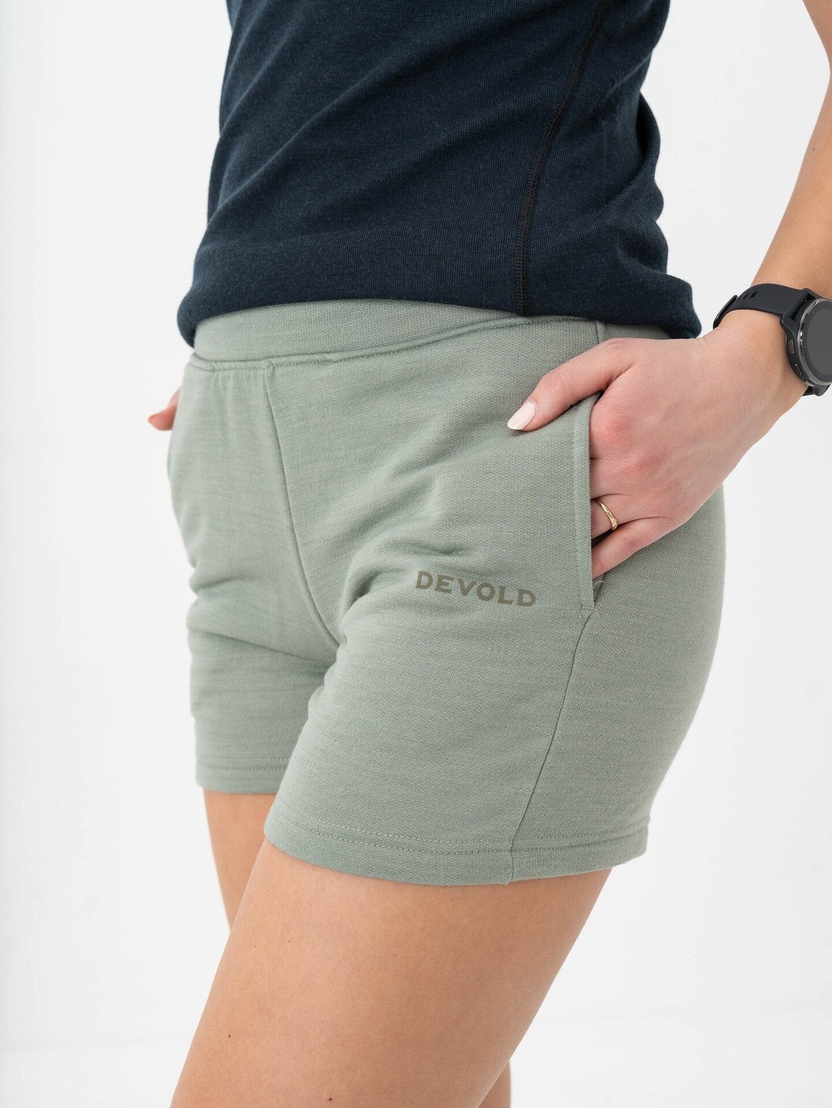 Devold Everyday Shorts Woman Fog