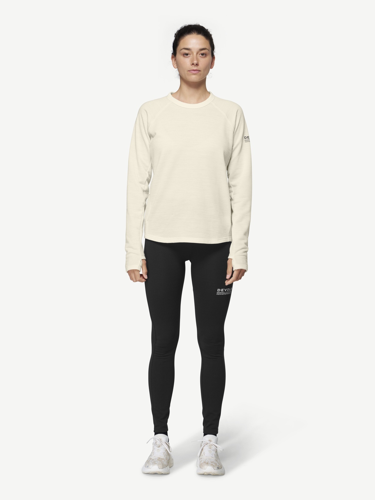 Devold Endurance Merino Crew Woman Hvit