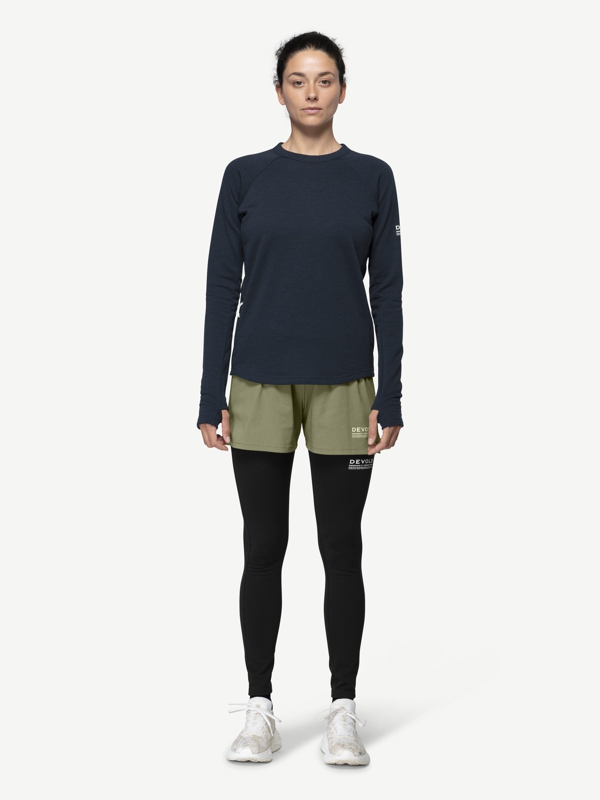 Devold Endurance Merino Crew Woman Blå