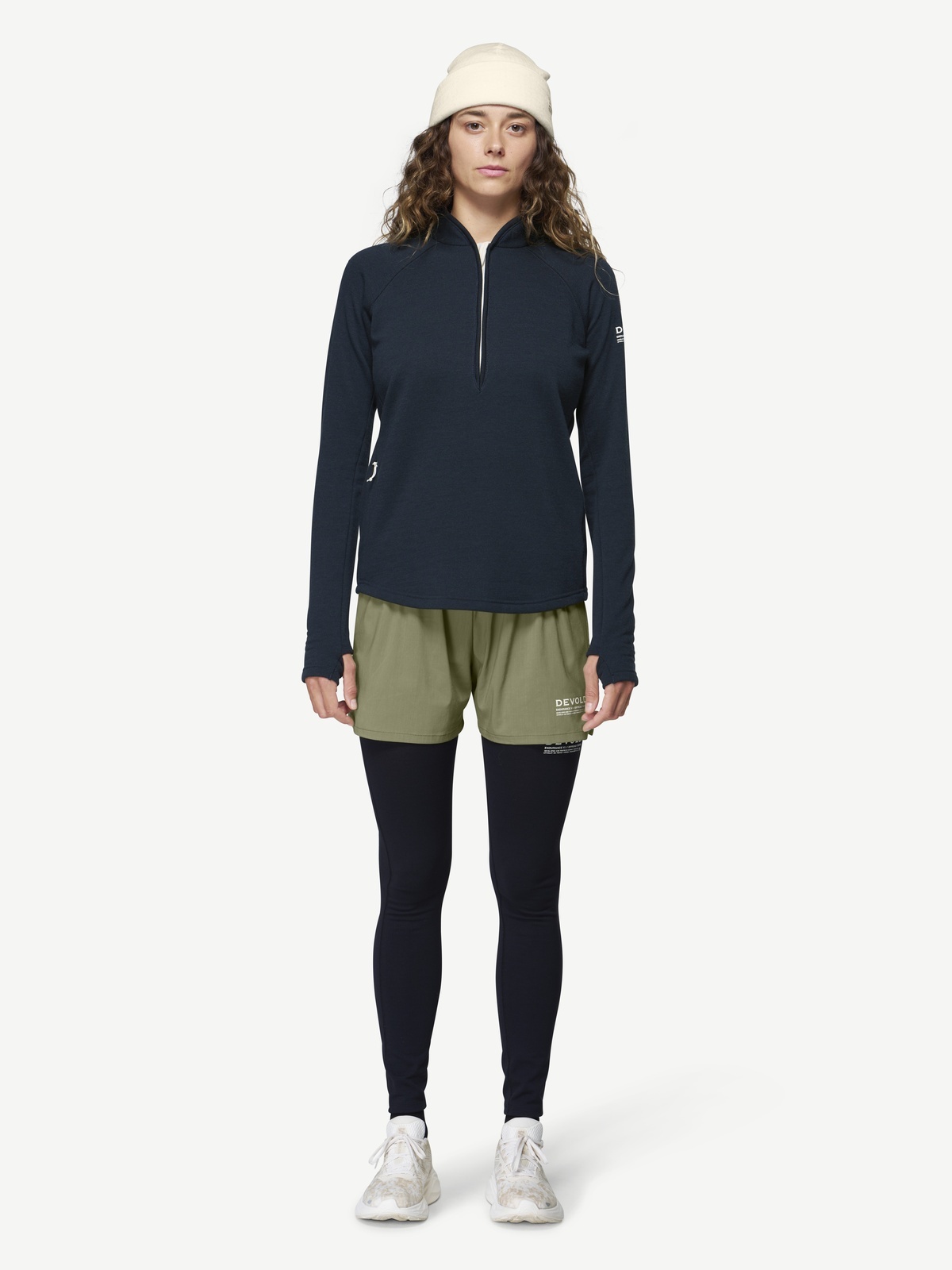 Devold Endurance Merino Zip Woman Blå