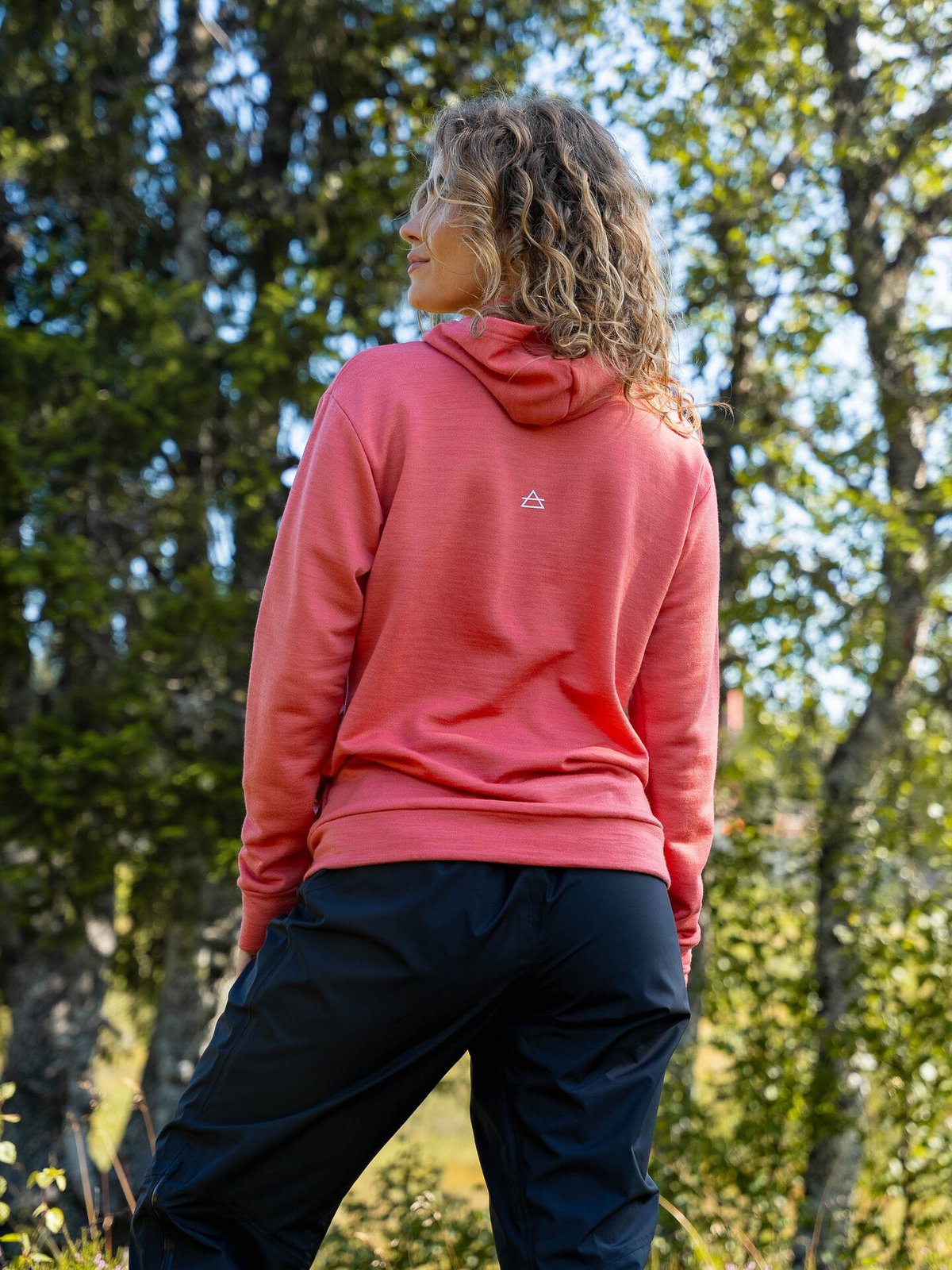 Devold Everyday Zip Hoodie Woman Coral