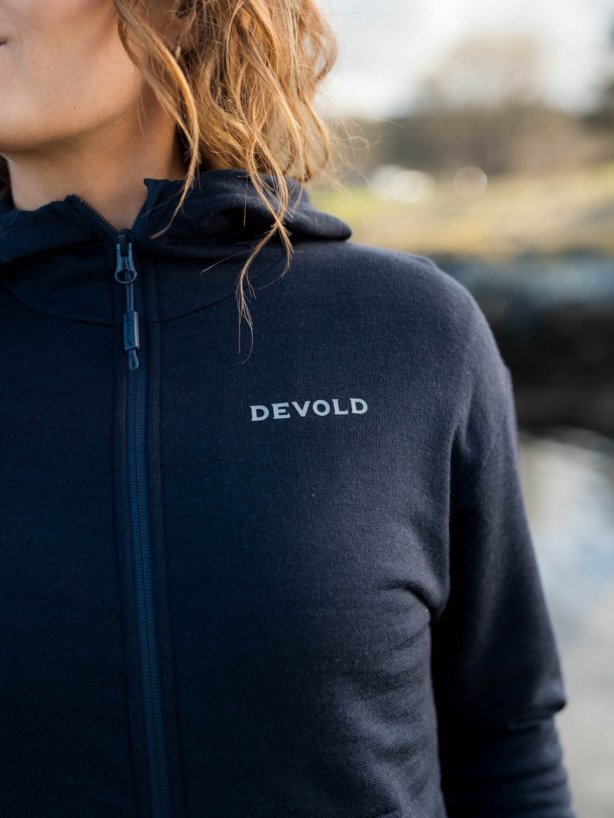 Devold Everyday Zip Hoodie Woman Ink