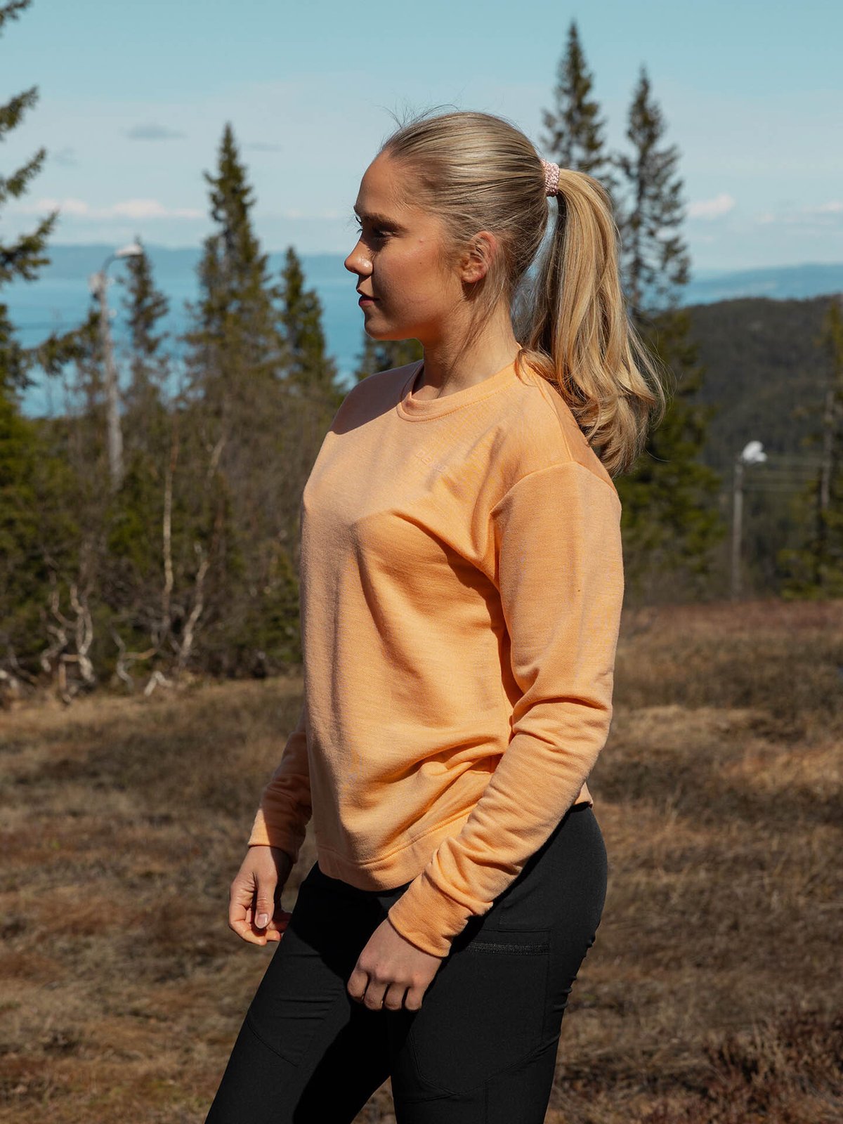 Devold Everyday Crew Woman Sunrise