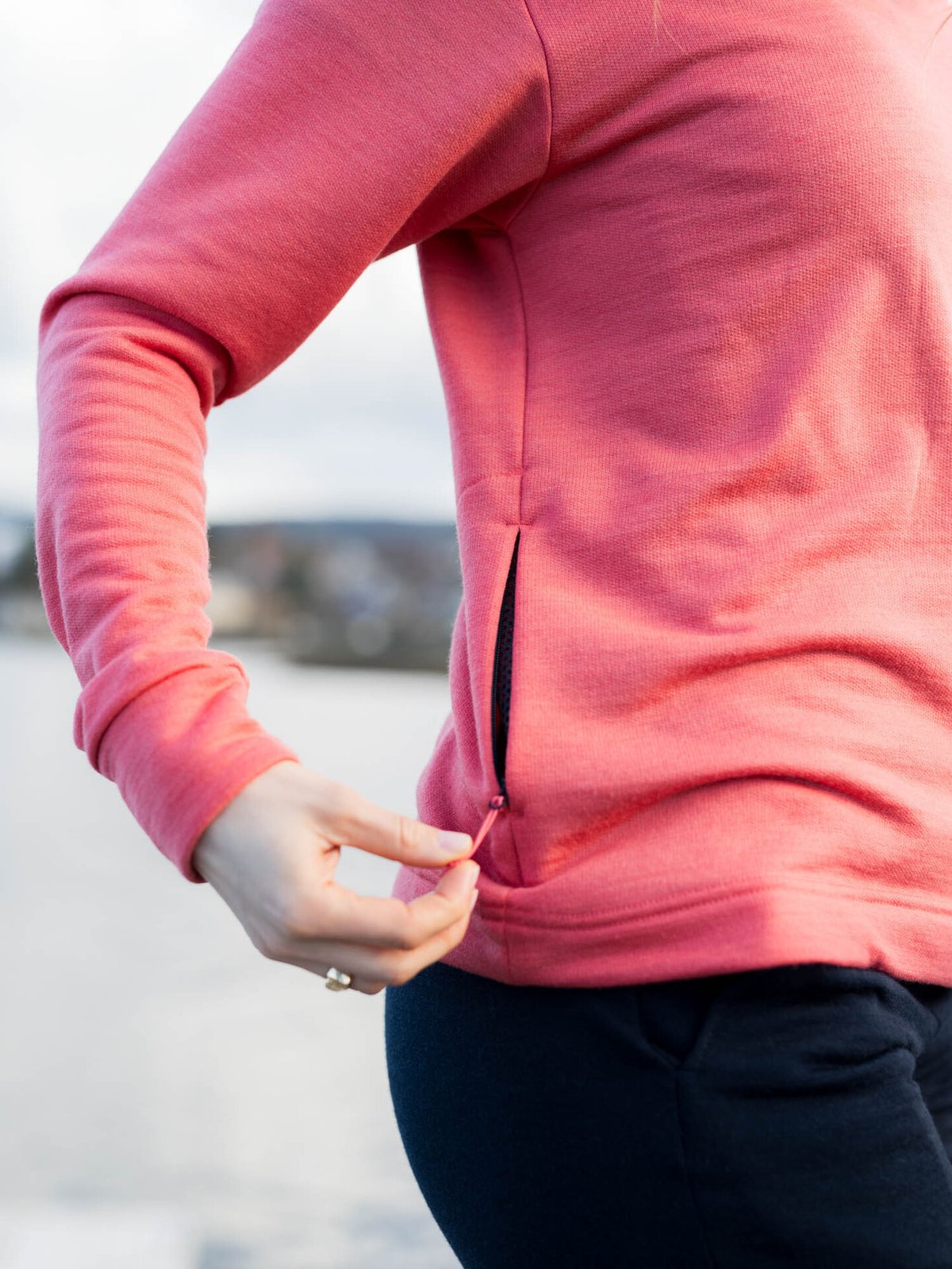 Devold Everyday Crew Woman Coral