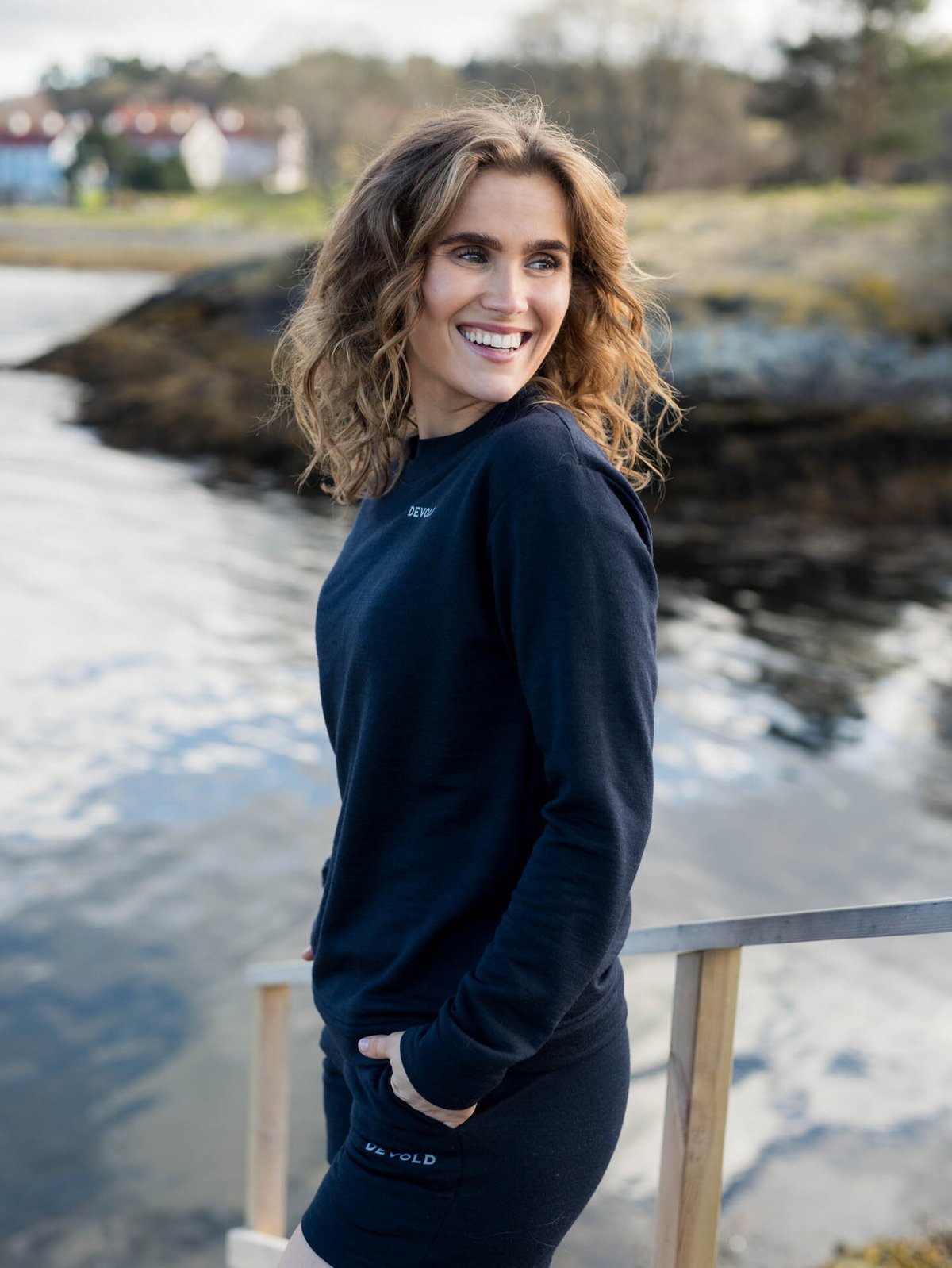 Devold Everyday Crew Woman Ink