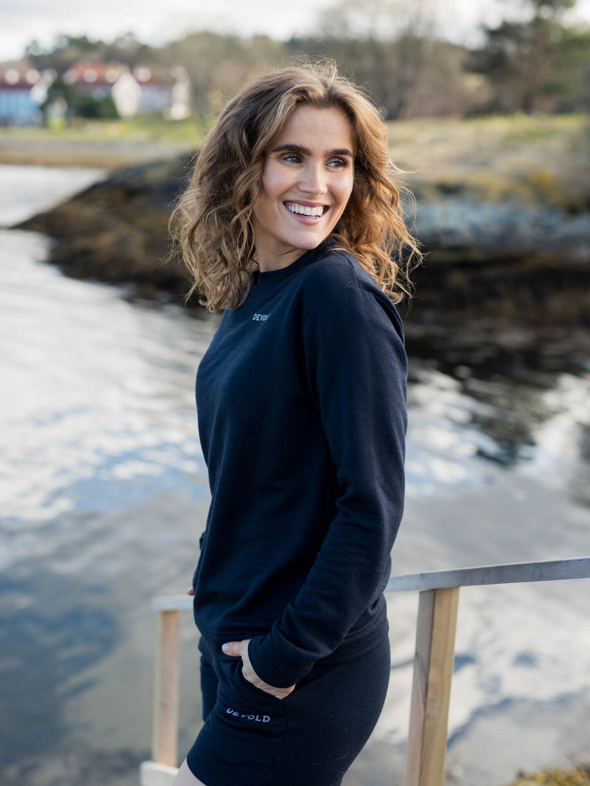 Devold Everyday Crew Woman Ink