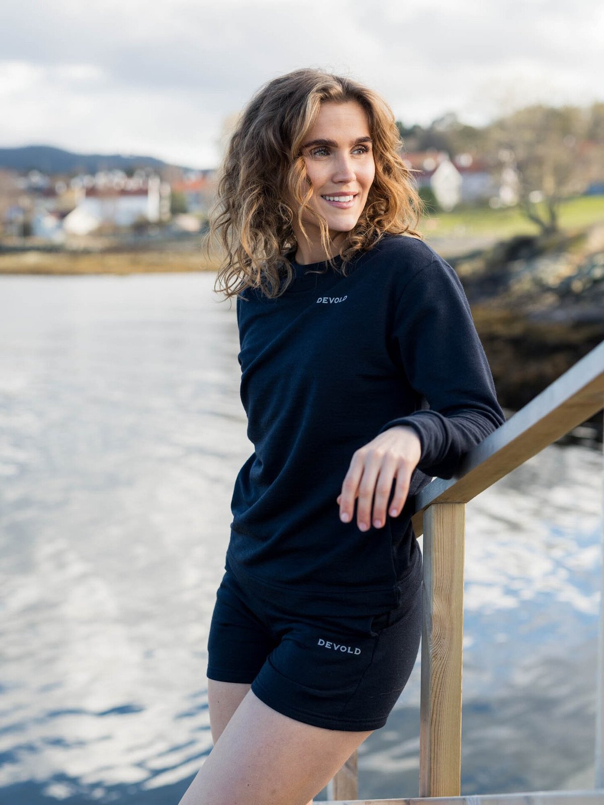 Devold Everyday Crew Woman Ink