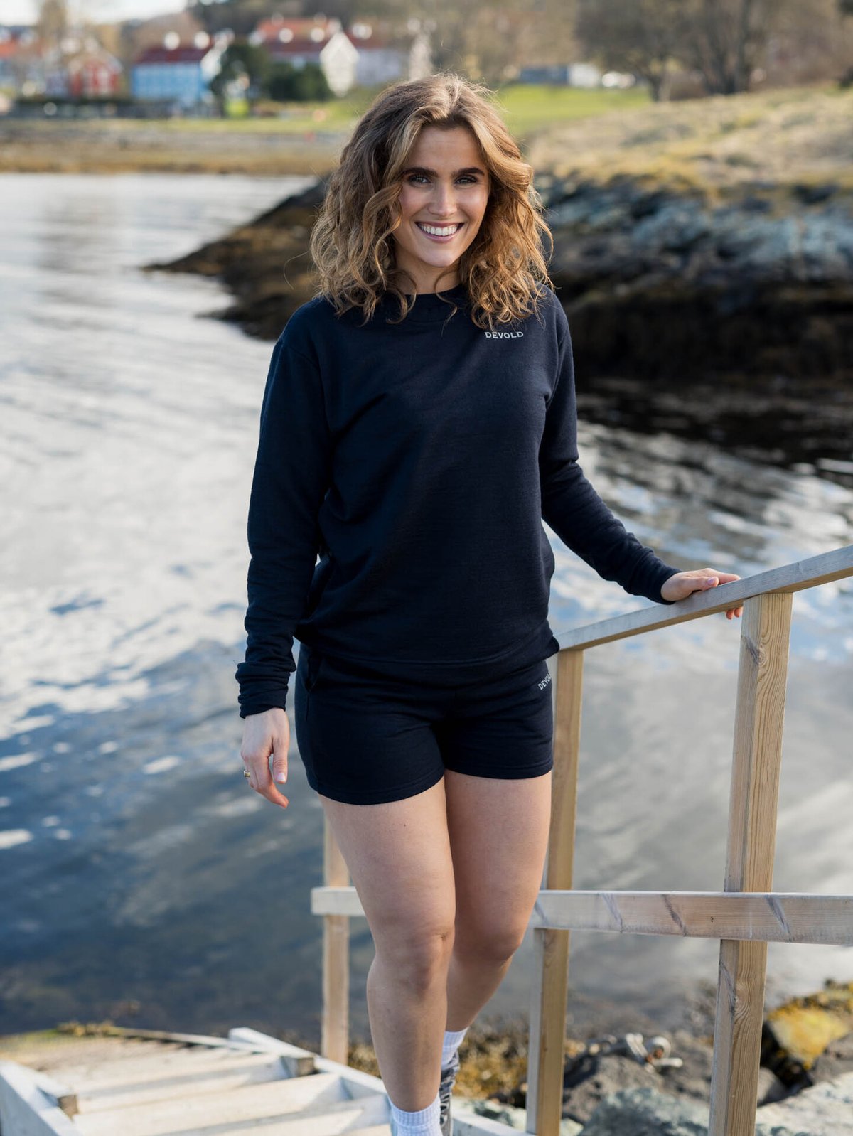 Devold Everyday Crew Woman Ink