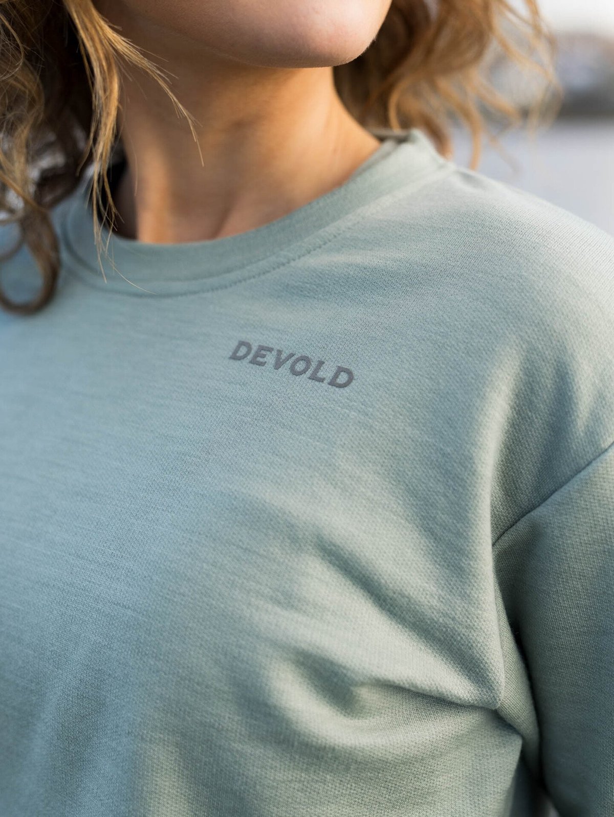 Devold Everyday Crew Woman Fog
