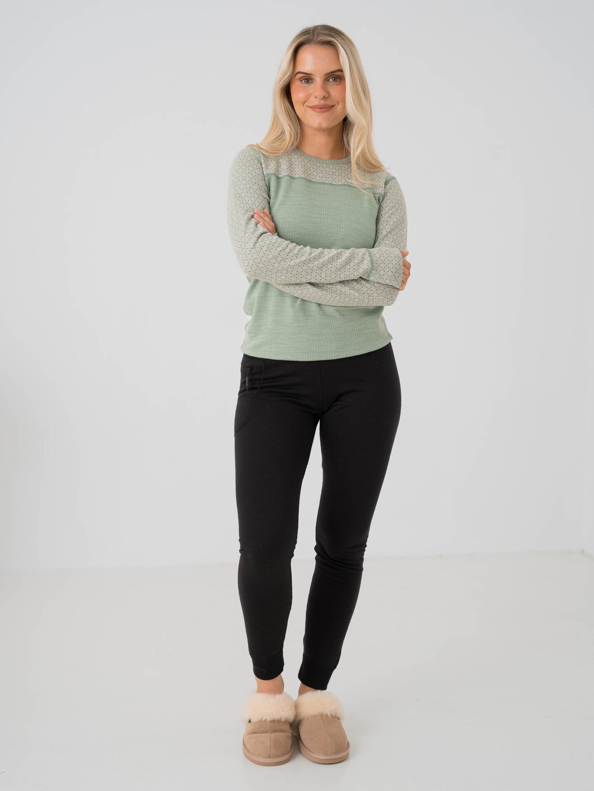 Devold Nibba Merino Pants Woman Caviar