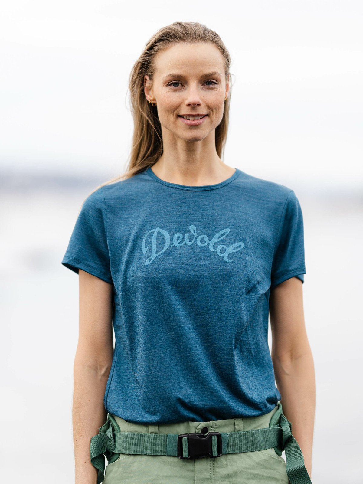 Devold Myrull Merino 130 Tee Wmn Flood