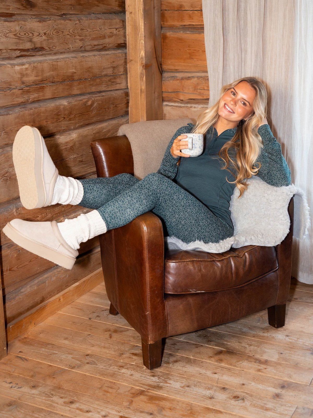 Devold Duo Active Merino 205 Longs Woman Woods