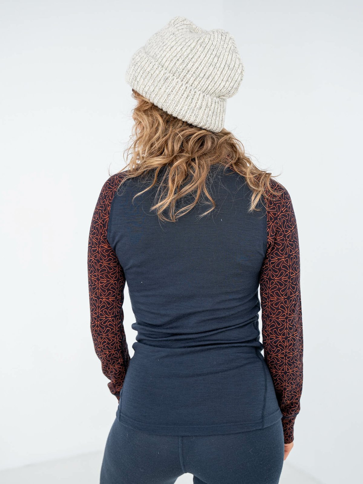 Devold Duo Active Merino 205 Zip Neck Woman Blå