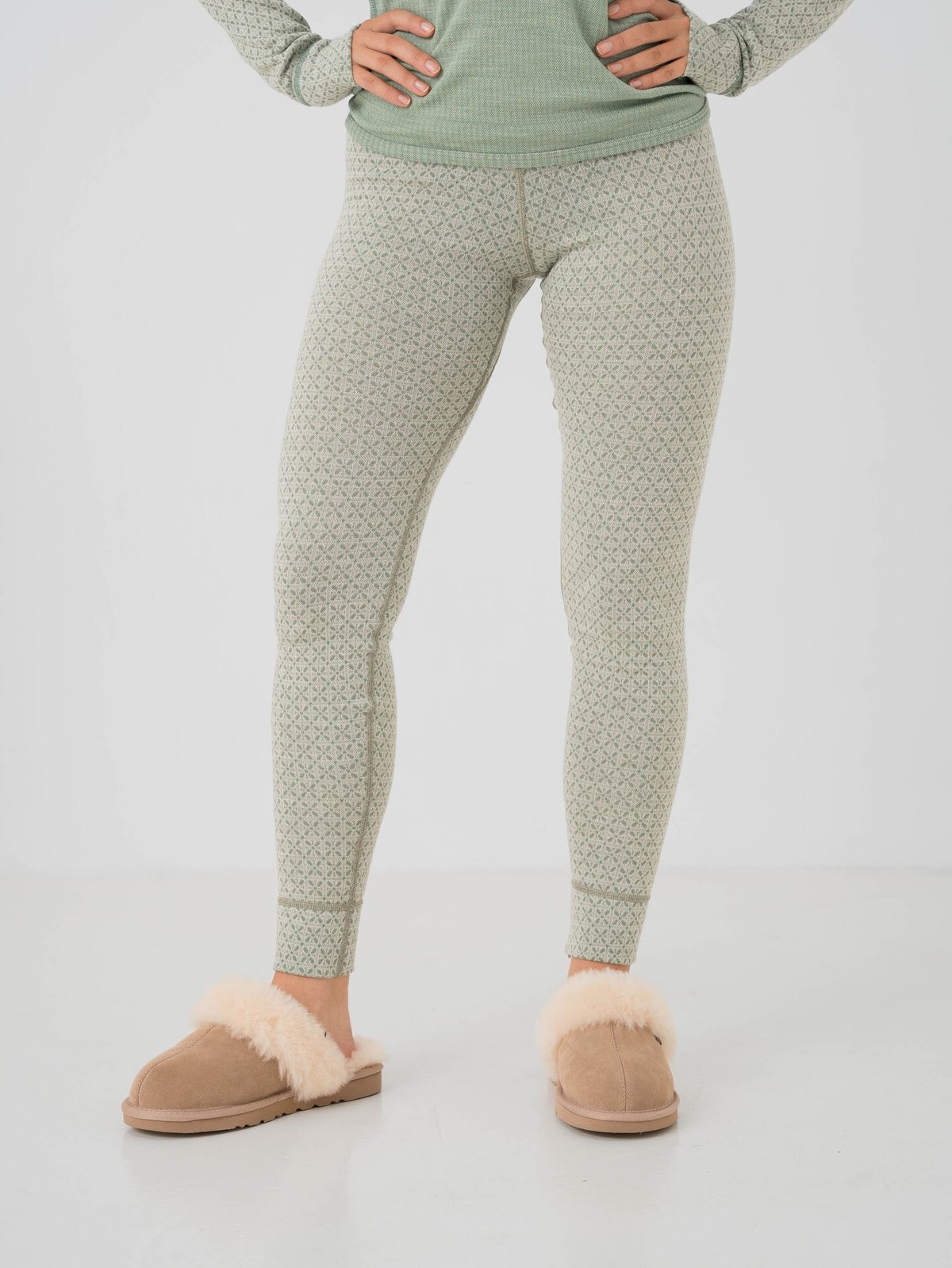 Devold Kvitegga Merino 230 Longs Woman Raw White