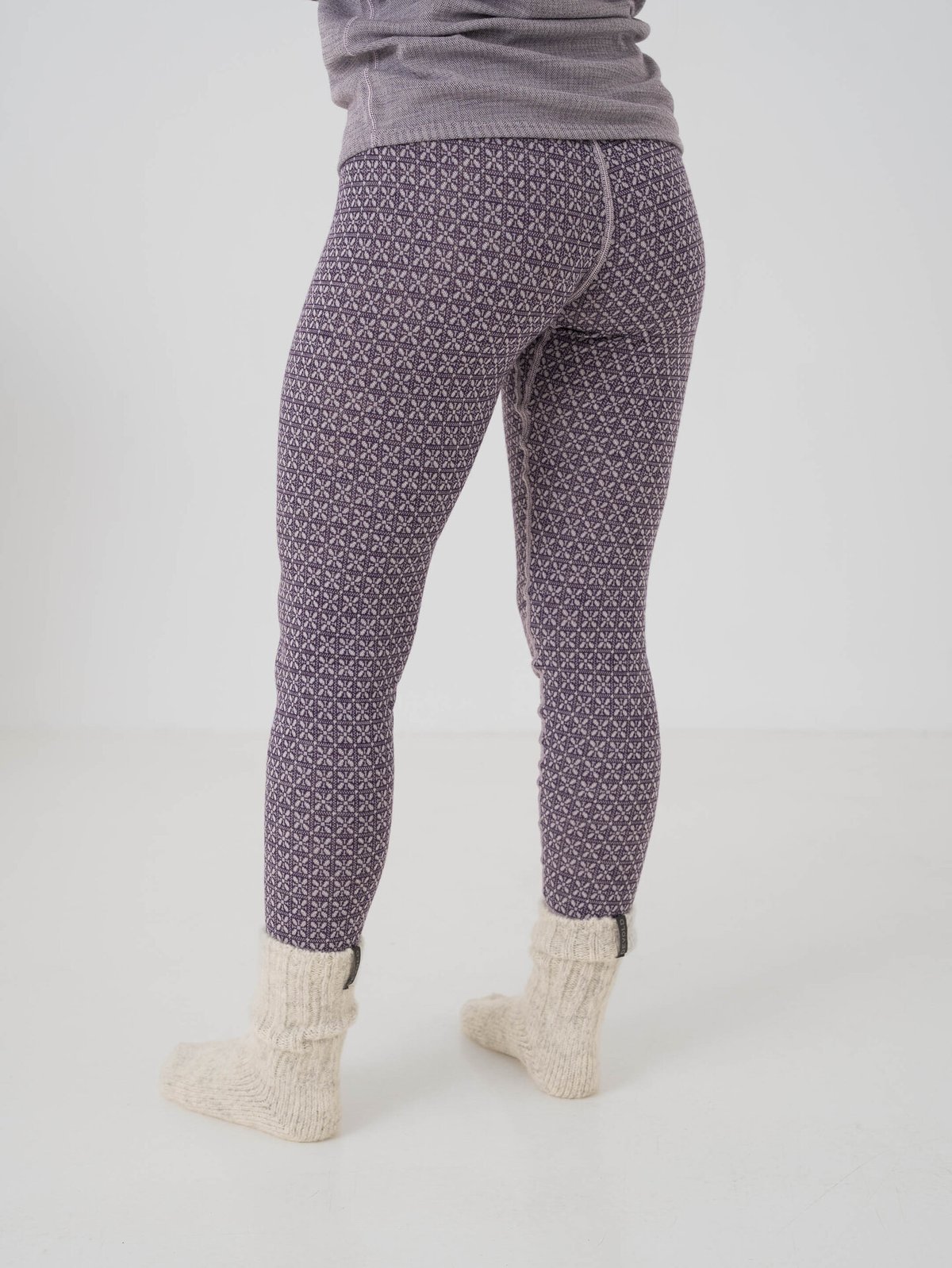 Devold Kvitegga Merino 230 Longs Woman Orchid
