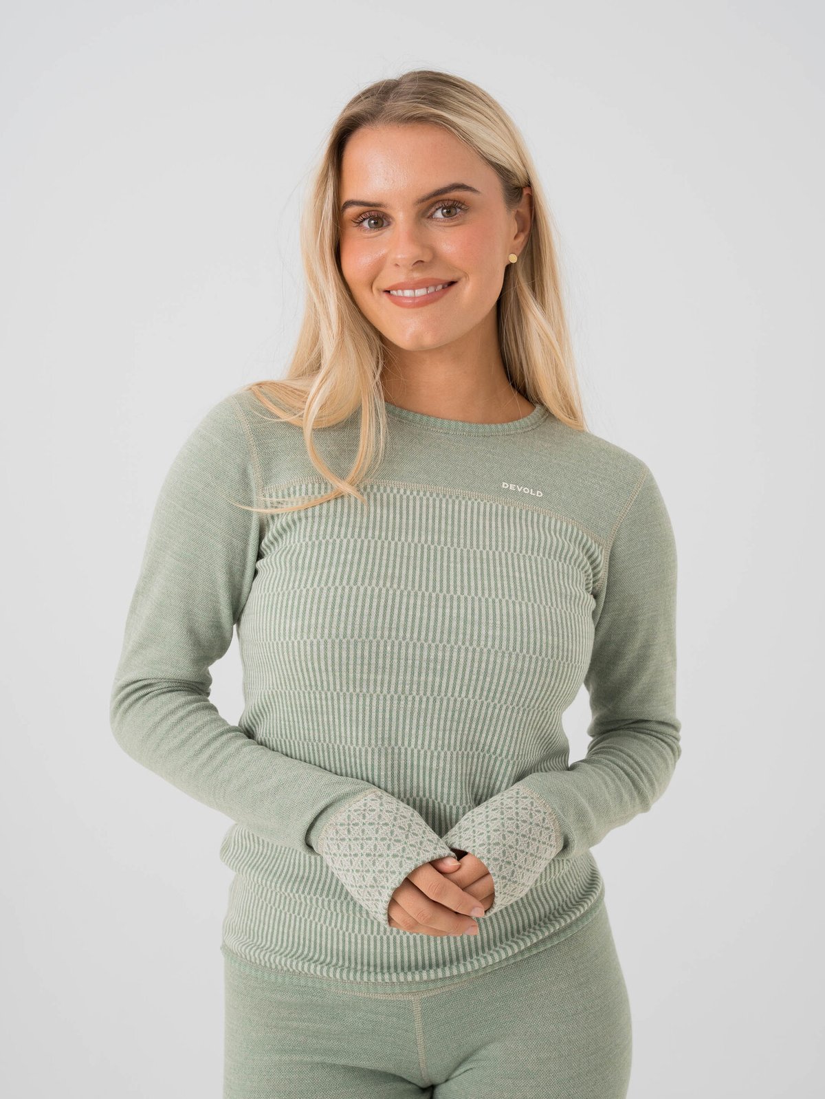 Devold Kvitegga Merino 230 Shirt Woman Raw white