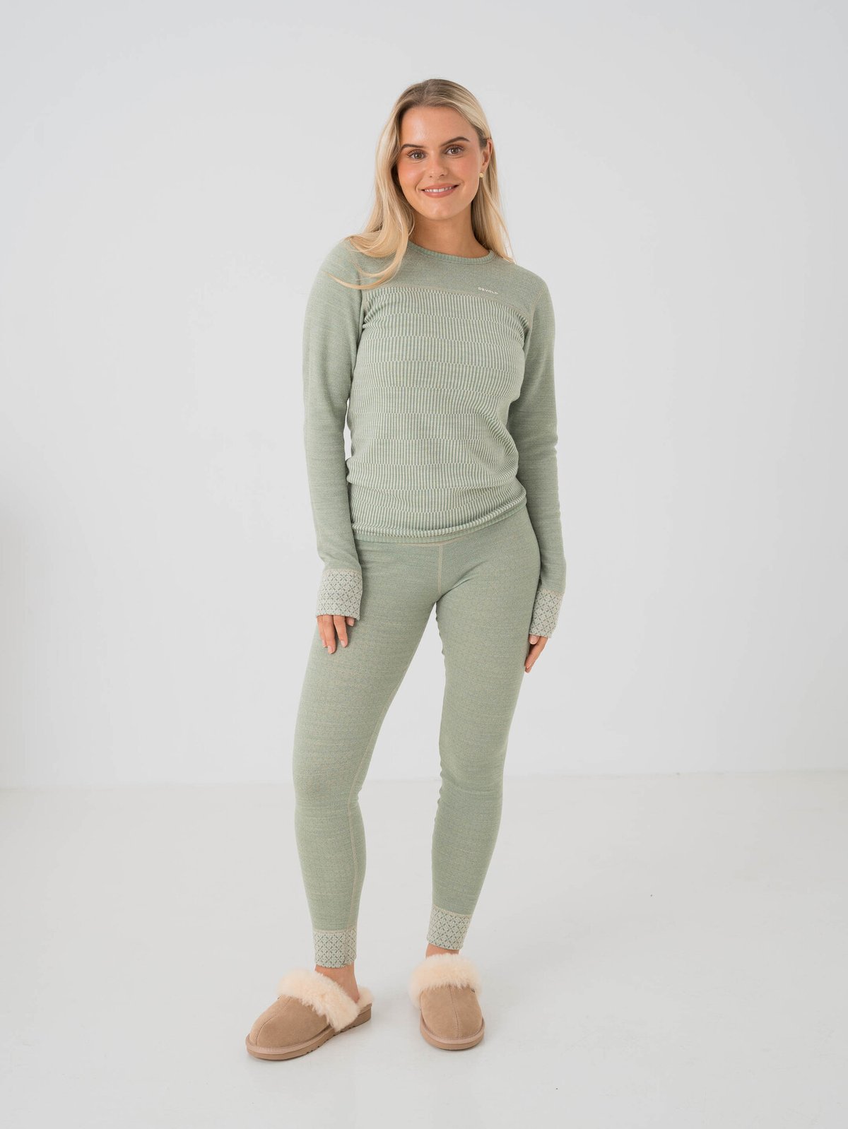 Devold Kvitegga Merino 230 Shirt Woman Raw white