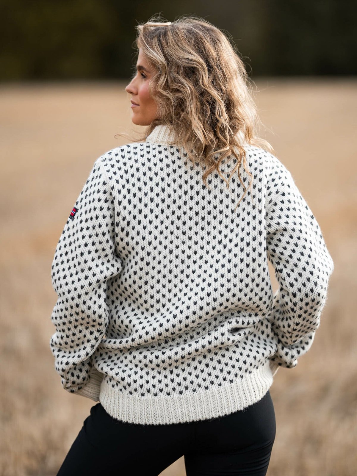 Devold Nordsjø Wool Sweater Offwhite