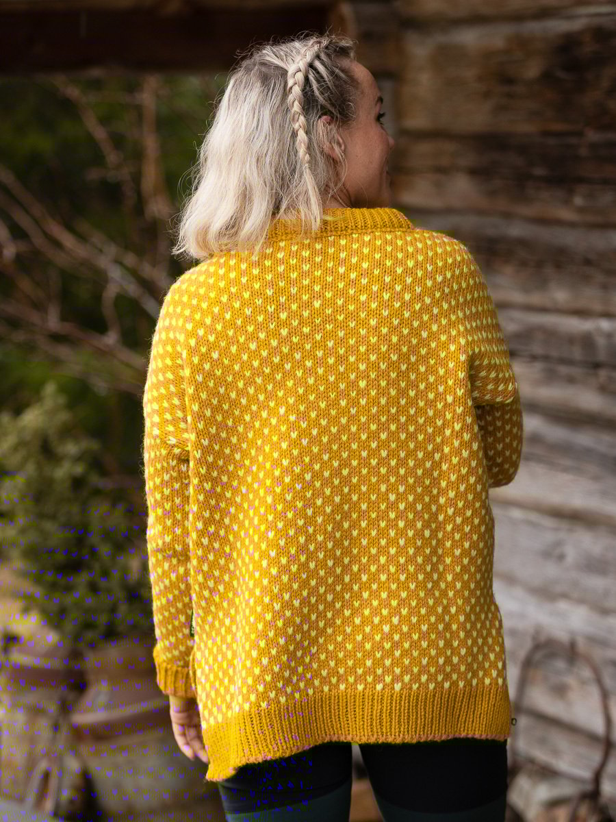 Devold Nordsjø Split Seam Sweater Arrow wood