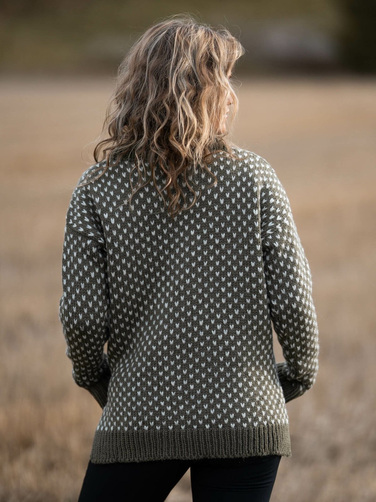 Devold Nordsjø Split Seam Sweater Olive