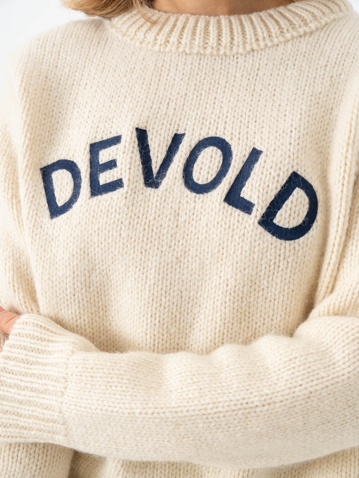 Devold Nansen Legacy Sweater Offwhite/Ink