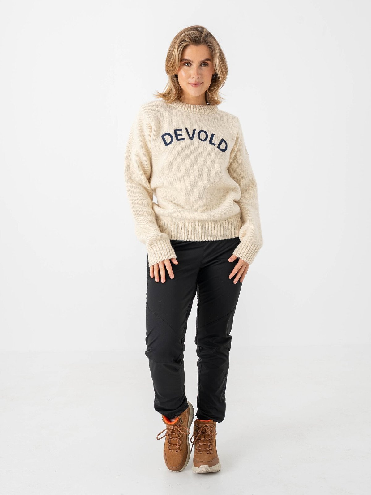Devold Nansen Legacy Sweater Offwhite/Ink