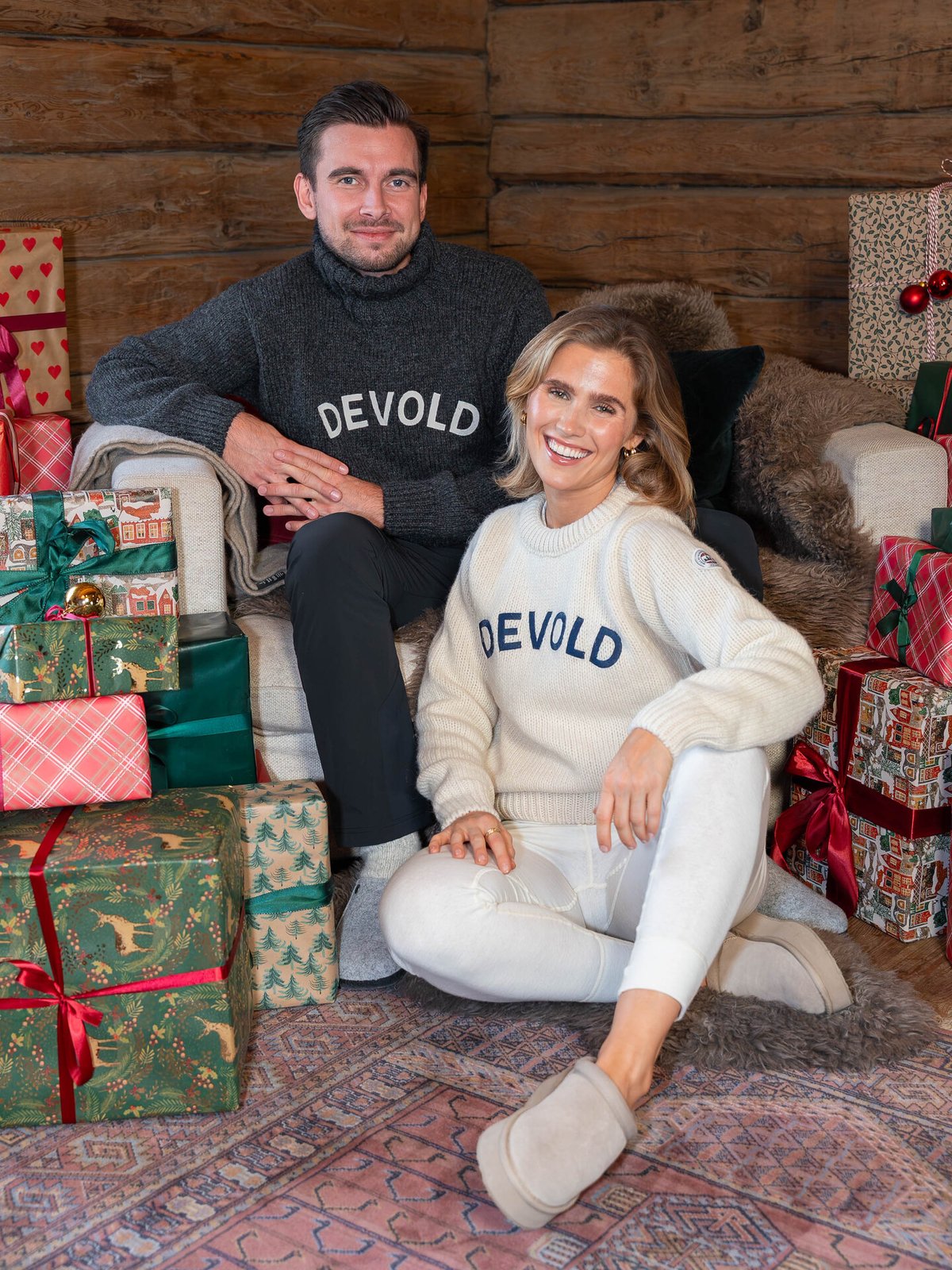 Devold Nansen Legacy Sweater Offwhite/Ink