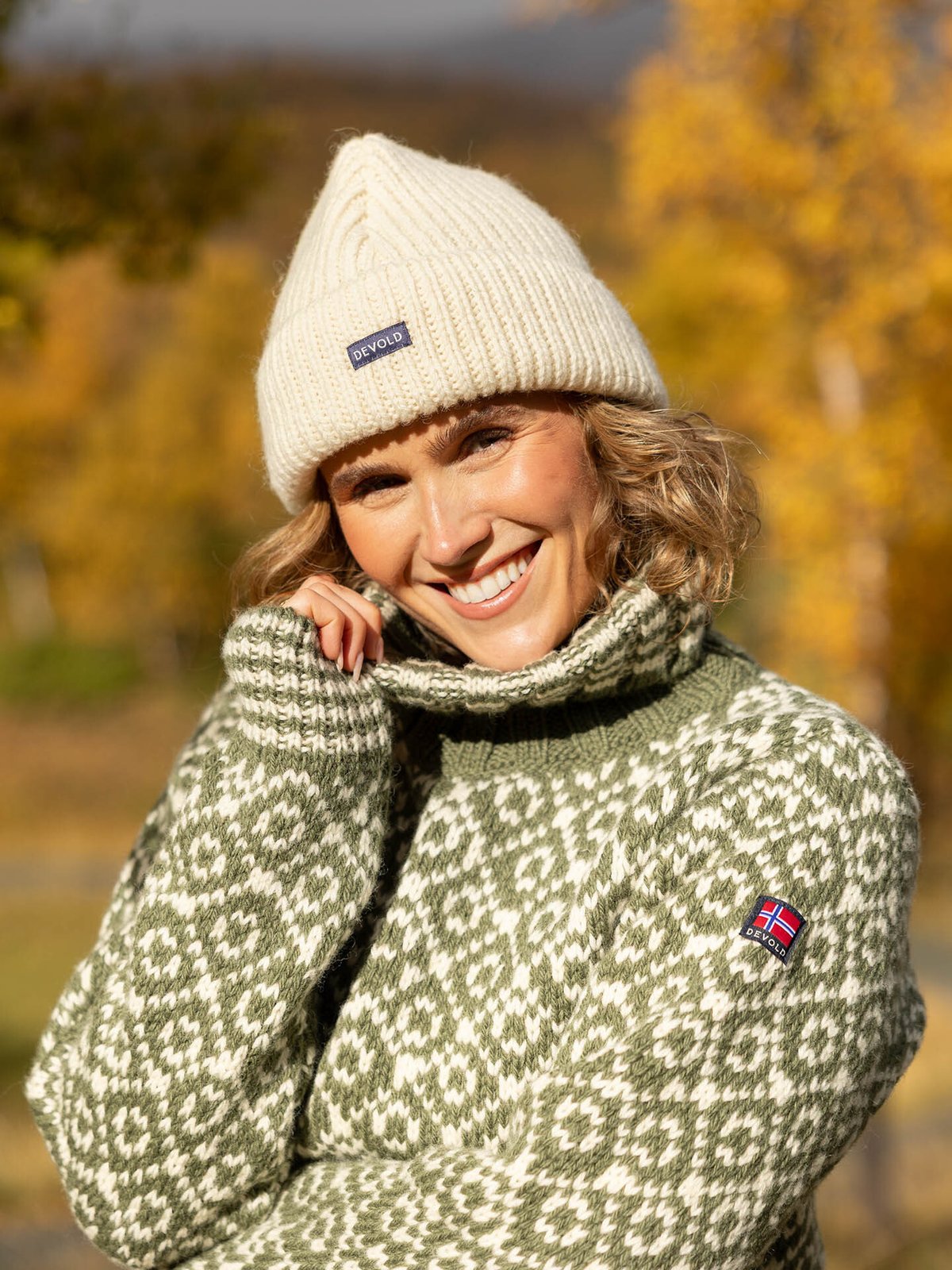 Devold Nansen Cap Hvit