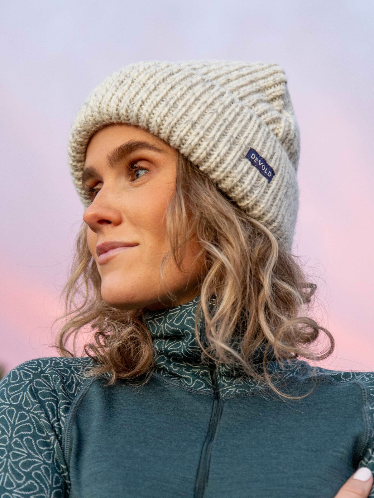 Devold Nansen Cap Grey Melange