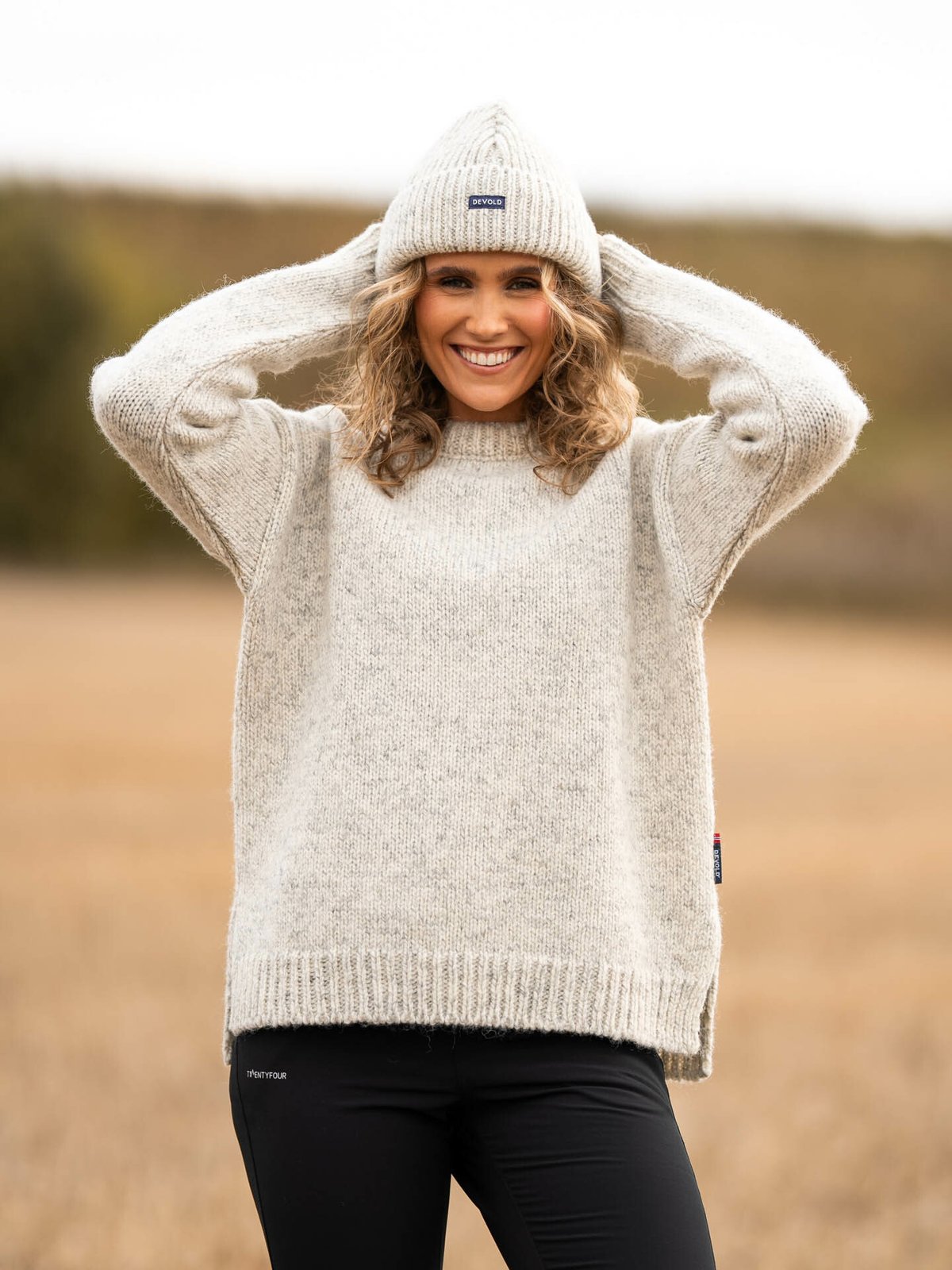 Devold Nansen Cap Grey Melange