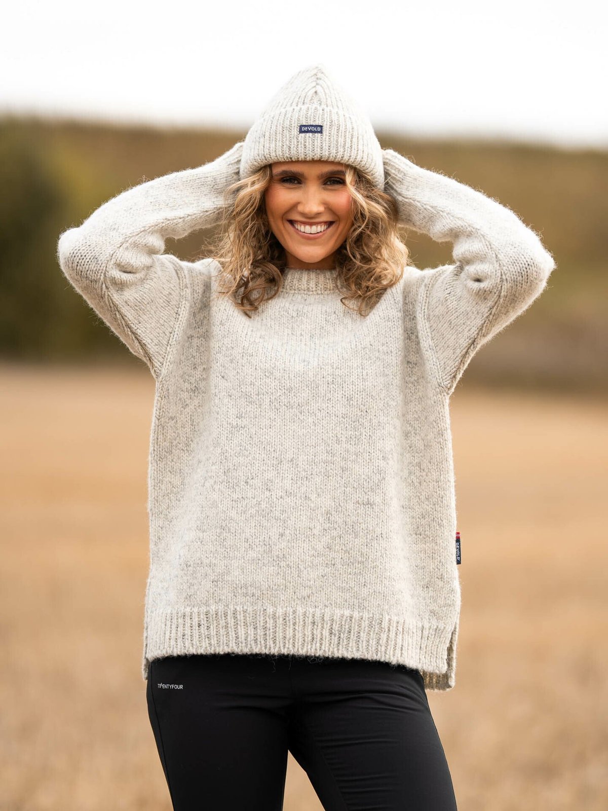 Devold Nansen Cap Grey Melange