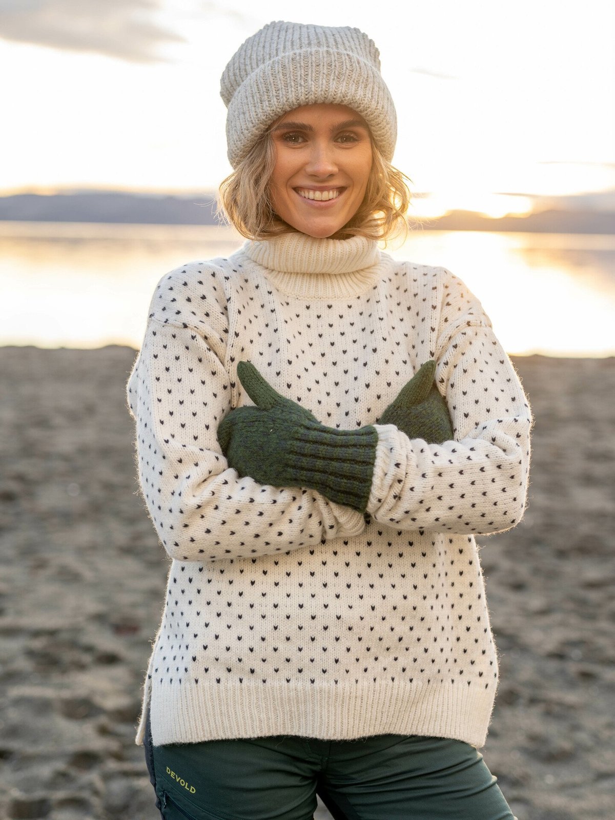 Devold Svalbard Mitten Forest Woods