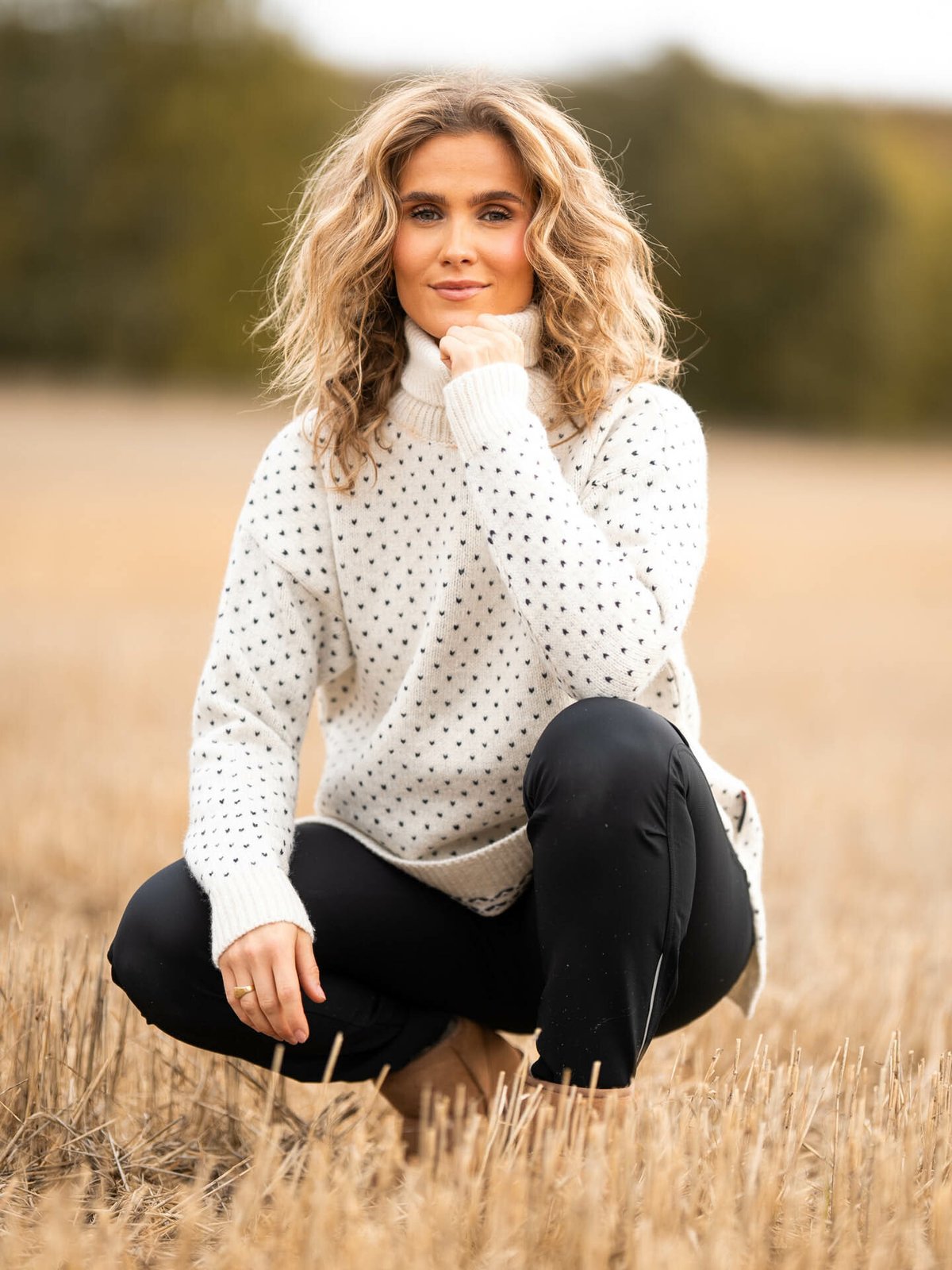 Devold Sørisen Wool Sweater Offwhite/Ink