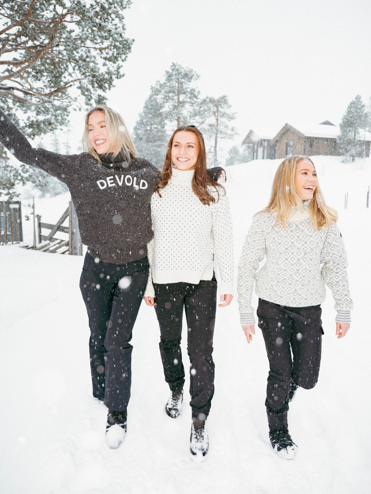 Devold Sørisen Wool Sweater Offwhite/Ink