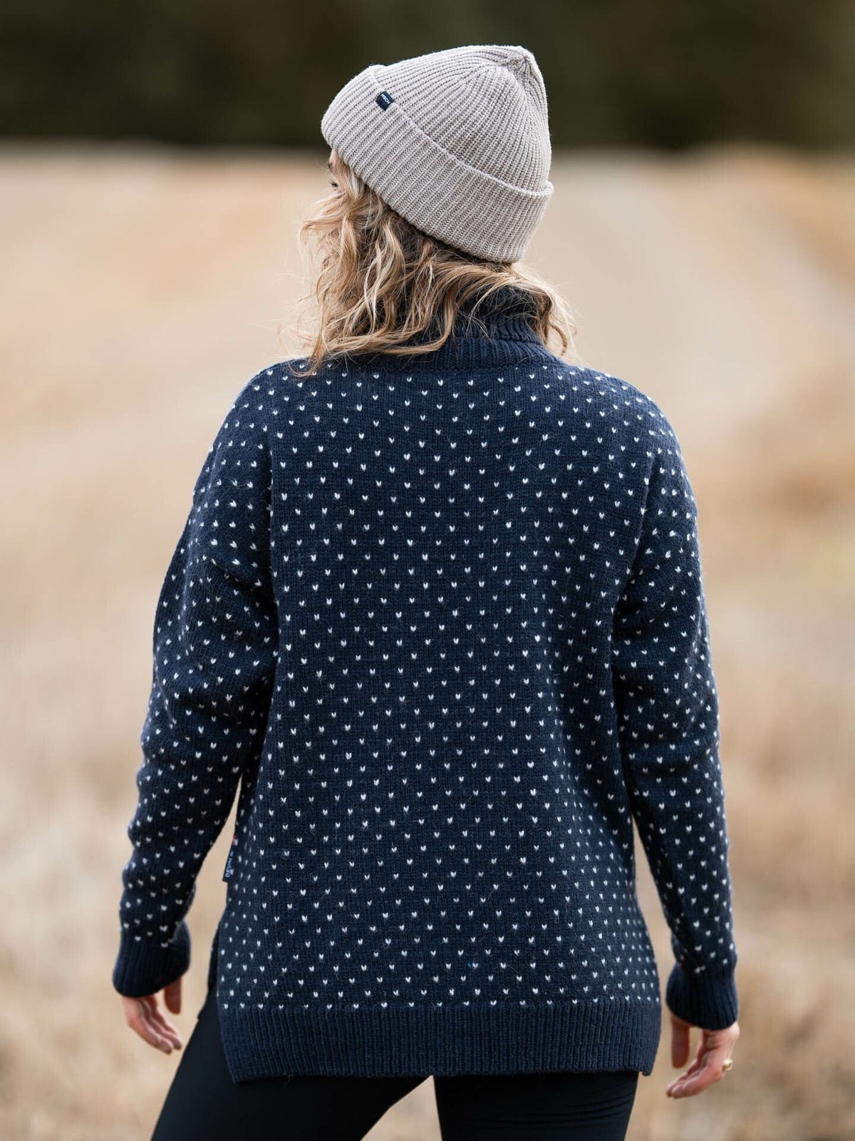 Devold Sørisen Wool Sweater Ink/Grey